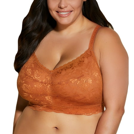 Cosabella NSN ULTRA CURVY Sweetie Bralette (NEVER1321) Medium Dark Copper