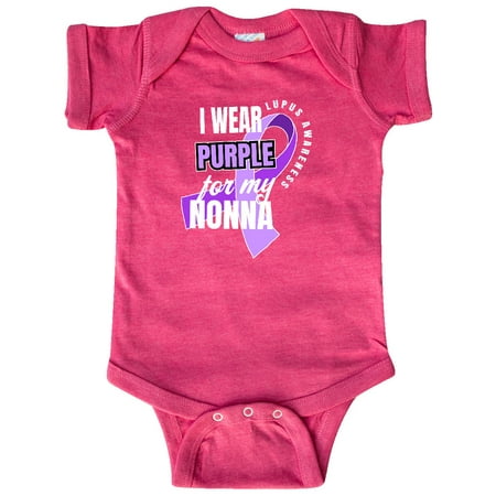 Inktastic I Wear Purple For My Nonna Lupus Awareness Gift Baby Boy or Baby Girl Bodysuit
Inktastic I Wear Purple For My Nonna Lupus Awareness Gift Baby Boy or Baby Girl Bodysuit
