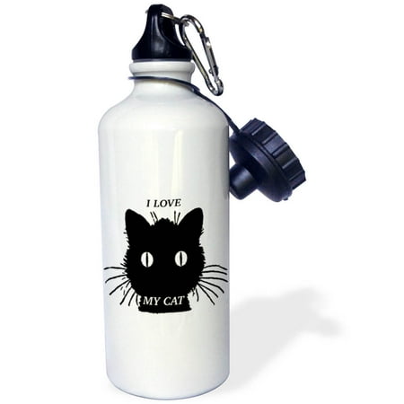 Adorable Love My Cat In Black and White 21 oz Sports Water Bottle wb-34958-1
Adorable Love My Cat In Black and White 21 oz Sports Water Bottle wb-34958-1