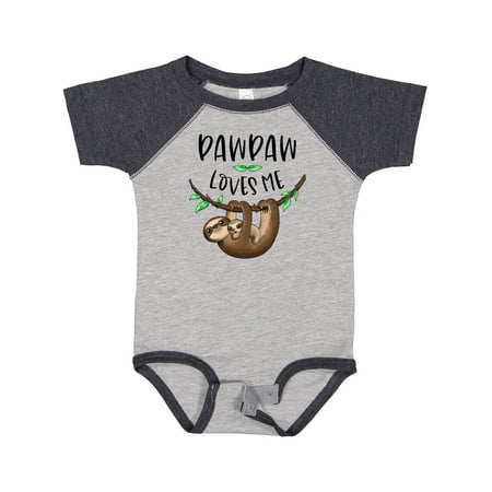 Inktastic Pawpaw Loves Me Cute Sloth and Baby Gift Baby Boy or Baby Girl Bodysuit
Inktastic Pawpaw Loves Me Cute Sloth and Baby Gift Baby Boy or Baby Girl Bodysuit