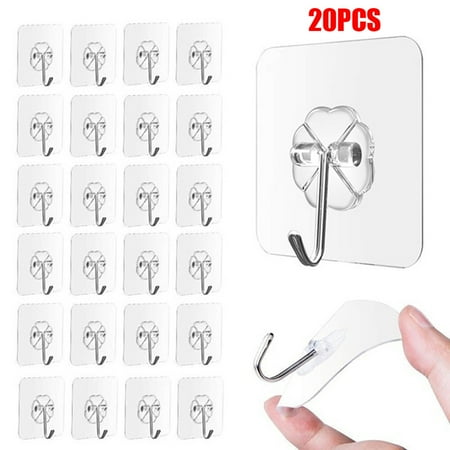 Mmucco Transparent Seamless Hooks Metal Wall Hooks for Home Heavy Self Adhesive Hooks
Mmucco Transparent Seamless Hooks Metal Wall Hooks for Home Heavy Self Adhesive Hooks