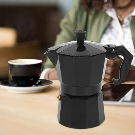 Tebru 150ml 3Cup Aluminum Coffee Maker Pot Kitchen Accessory for Hone Office Coffee Shop Use Coffee Maker Coffee Accessories
Tebru 150ml 3Cup Aluminum Coffee Maker Pot Kitchen Accessory for Hone Office Coffee Shop Use Coffee Maker Coffee Accessories