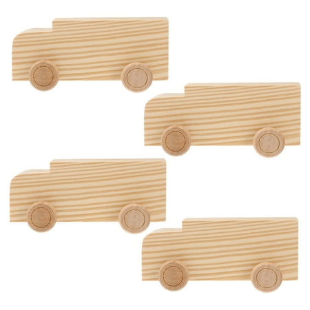FRCOLOR 4pcs Wooden Mini Car Hand-painted DIY Graffiti Models Painting Car Toys for Kindergarten
FRCOLOR 4pcs Wooden Mini Car Hand-painted DIY Graffiti Models Painting Car Toys for Kindergarten