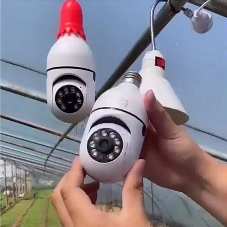 Podplug Wireless WiFi Bulb Camera Security Camera Home Indoor and Outdoor Video Recorder Security Camera
Podplug Wireless WiFi Bulb Camera Security Camera Home Indoor and Outdoor Video Recorder Security Camera
