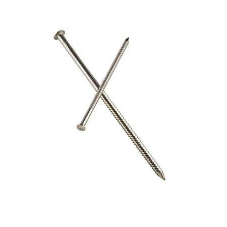 Simpson Strong-Tie 6D 2 in. Siding Stainless Steel Nail Round Head 25 lb