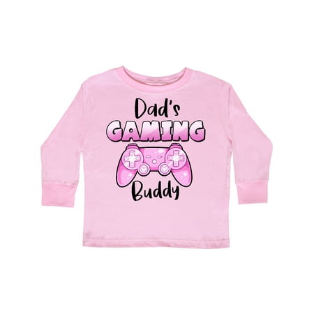 Inktastic Dad s Gaming Buddy- Pink Controller Gift Toddler Boy or Toddler Girl Long Sleeve T-Shirt
Inktastic Dad s Gaming Buddy- Pink Controller Gift Toddler Boy or Toddler Girl Long Sleeve T-Shirt