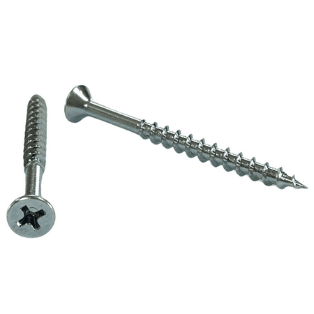 Cabentry Brand | Wood Screws | Flat Head | Phillips Drive | #8 | 2 Inch | Deep Thread | Sharp Point | Zinc Finish | 100 Pack
Cabentry Brand | Wood Screws | Flat Head | Phillips Drive | #8 | 2 Inch | Deep Thread | Sharp Point | Zinc Finish | 100 Pack
