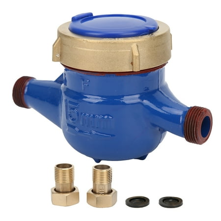Water Meter Garden Hose Water Meter Liquid-Sealed Flowmeters ABS+Brass+Steel For Home For Measure Water Consumption For Garden
Water Meter Garden Hose Water Meter Liquid-Sealed Flowmeters ABS+Brass+Steel For Home For Measure Water Consumption For Garden