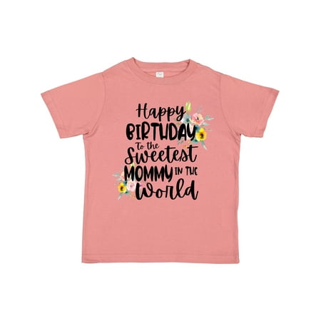 Inktastic Happy Birthday to the Sweetest Mommy in the World Gift Toddler Toddler Girl T-Shirt
Inktastic Happy Birthday to the Sweetest Mommy in the World Gift Toddler Toddler Girl T-Shirt