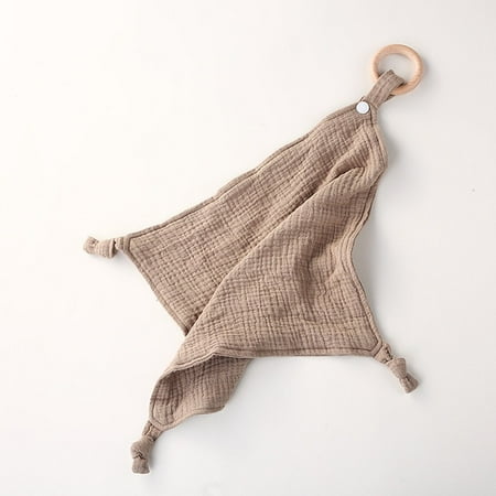QWZNDZG Newborn Appease Towel Solid Breathable Cotton Snap Ring Appeasing Toy Pacifying Towel Infant Blanket Saliva Towel for Dining
QWZNDZG Newborn Appease Towel Solid Breathable Cotton Snap Ring Appeasing Toy Pacifying Towel Infant Blanket Saliva Towel for Dining