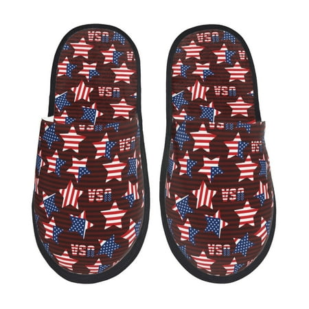 Yiaed American Stars1 Print Unisex House Slippers Slip on Warm Shoes Indoor Outdoor with Anti-slip sole-Large
Yiaed American Stars1 Print Unisex House Slippers Slip on Warm Shoes Indoor Outdoor with Anti-slip sole-Large