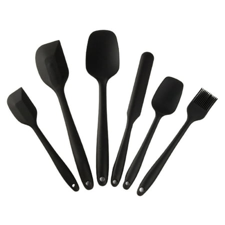 6Pcs Silicone Spatulas Set Heat Resistant Non-stick Baking Utensils Sets for Cooking Baking Mixing Kitchen Supply 6Pcs Heat Resistant Non-stick Baking Utensils Sets Silicone Spatulas Set Black
6Pcs Silicone Spatulas Set Heat Resistant Non-stick Baking Utensils Sets for Cooking Baking Mixing Kitchen Supply 6Pcs Heat Resistant Non-stick Baking Utensils Sets Silicone Spatulas Set Black