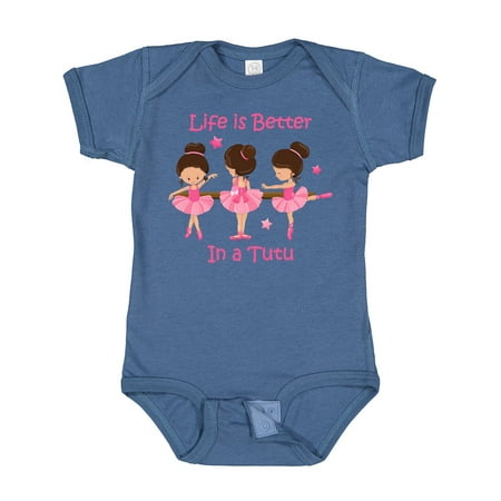 Inktastic Life s Better in a Tutu KS Gift Baby Girl Bodysuit