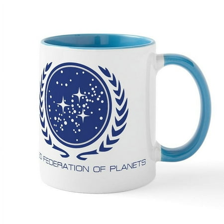 CafePress - United Federation Of Planets Mug - 11 oz Ceramic Mug - Novelty Coffee Tea Cup
CafePress - United Federation Of Planets Mug - 11 oz Ceramic Mug - Novelty Coffee Tea Cup