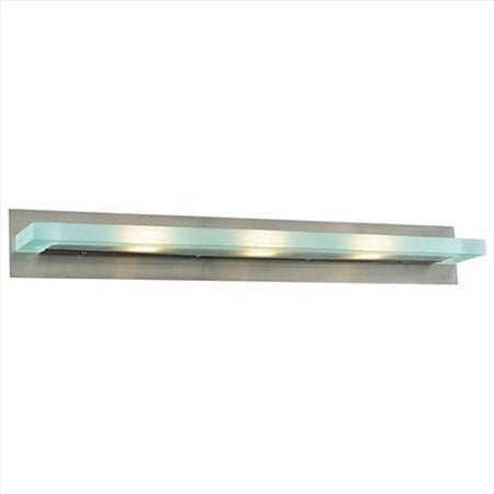 Slim Vanities 3 Light Halogen 120V 100W in Satin Nickel