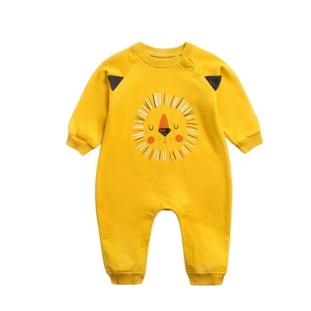 Dadaria Fall Baby Boys Girls Clothes 0-3Y Newborn Infant Cartoon Animal Print Romper Jumpsuit Clothes Yellow 18 Toddler
Dadaria Fall Baby Boys Girls Clothes 0-3Y Newborn Infant Cartoon Animal Print Romper Jumpsuit Clothes Yellow 18 Toddler