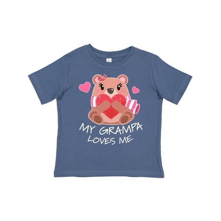 Inktastic My Grampa Loves Me- Bear and Hearts Gift Toddler Boy or Toddler Girl T-Shirt
Inktastic My Grampa Loves Me- Bear and Hearts Gift Toddler Boy or Toddler Girl T-Shirt