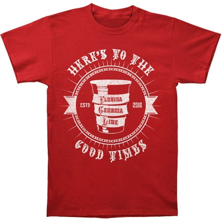 Florida Georgia Line Men's Red Cup Est 2010 T-shirt Red
