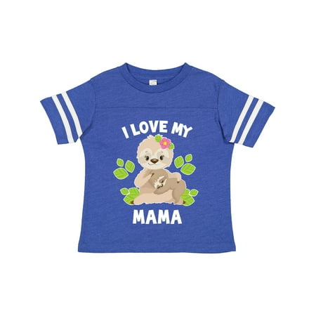 Inktastic Cute Sloth I Love My Mama with Green Leaves Gift Toddler Boy or Toddler Girl T-Shirt
Inktastic Cute Sloth I Love My Mama with Green Leaves Gift Toddler Boy or Toddler Girl T-Shirt