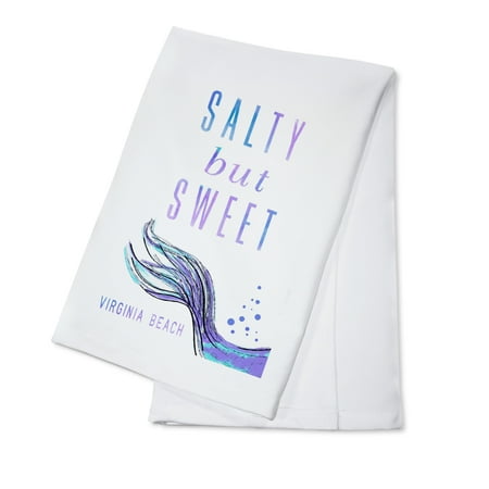 Virginia Beach Virginia Salty but Sweet Mermaid Tale (100% Cotton Tea Towel Decorative Hand Towel Kitchen and Home)
Virginia Beach Virginia Salty but Sweet Mermaid Tale (100% Cotton Tea Towel Decorative Hand Towel Kitchen and Home)
