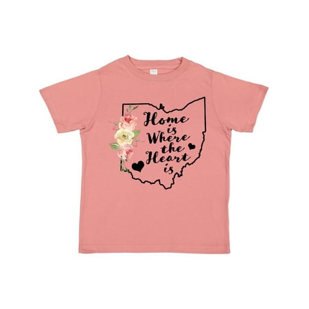 Inktastic Ohio Home is Where the Heart is with Watercolor Floral Gift Toddler Boy or Toddler Girl T-Shirt
Inktastic Ohio Home is Where the Heart is with Watercolor Floral Gift Toddler Boy or Toddler Girl T-Shirt