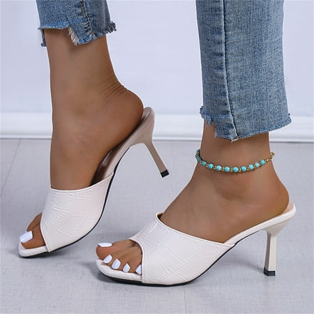ãyilirongyummã white 38 sandals women fashion summer women sandals medium heel fish mouth open toe solid color casual style
ãyilirongyummã white 38 sandals women fashion summer women sandals medium heel fish mouth open toe solid color casual style