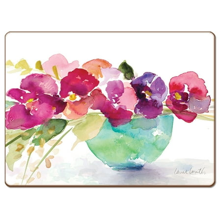Cala Home Bowl Of Blooms Premium Decorative Hardboard Cork Back Tabletop Placemats 4 Pack
Cala Home Bowl Of Blooms Premium Decorative Hardboard Cork Back Tabletop Placemats 4 Pack