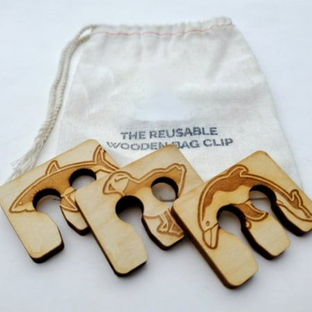 CAROOTU Wooden Multipurpose Bag Clip Food Sealing Clips for Nuts & Snacks Storage
CAROOTU Wooden Multipurpose Bag Clip Food Sealing Clips for Nuts & Snacks Storage