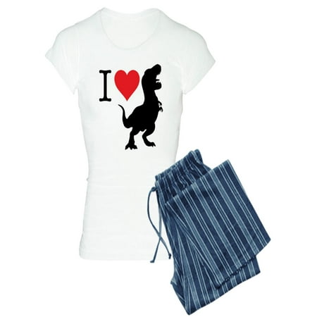 CafePress - I Love T Rex - Women s Light Pajamas