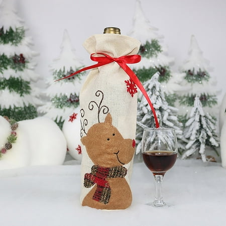 hanxiulin christmas supplies red bottle cover old man snowman red bag household supplies christmas decorations
hanxiulin christmas supplies red bottle cover old man snowman red bag household supplies christmas decorations