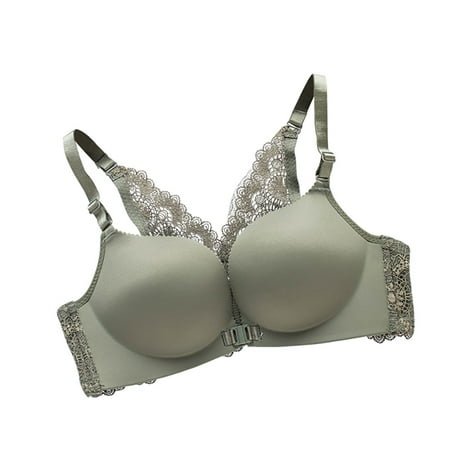 ELENXS Seamless Bra Front Opening Lace Underwear Wire-Free Sexy Breathable Bralette Racerback
ELENXS Seamless Bra Front Opening Lace Underwear Wire-Free Sexy Breathable Bralette Racerback
