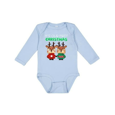 Inktastic It s Our 1st Christmas with Cute Reindeer Twins Gift Baby Boy or Baby Girl Long Sleeve Bodysuit
Inktastic It s Our 1st Christmas with Cute Reindeer Twins Gift Baby Boy or Baby Girl Long Sleeve Bodysuit