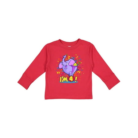 Inktastic I m 4 Circus Elephant Gift Toddler Boy or Toddler Girl Long Sleeve T-Shirt
Inktastic I m 4 Circus Elephant Gift Toddler Boy or Toddler Girl Long Sleeve T-Shirt