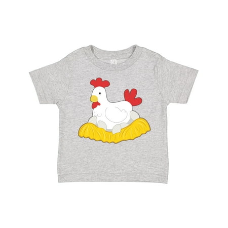 Inktastic Chicken in Nest Gift Toddler Boy or Toddler Girl T-Shirt