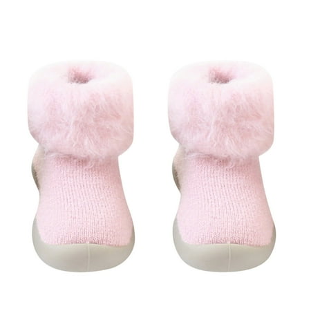 ZMHEGW Kids Toddler Baby Boys Girls Solid Warm Knit Soft Sole Rubber Shoes Socks Slipper Stocking
ZMHEGW Kids Toddler Baby Boys Girls Solid Warm Knit Soft Sole Rubber Shoes Socks Slipper Stocking