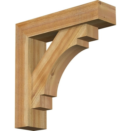 6 W x 24 D x 24 H Merced Block Rough Sawn Bracket w/ Offset Brace Western Red Cedar
6 W x 24 D x 24 H Merced Block Rough Sawn Bracket w/ Offset Brace Western Red Cedar