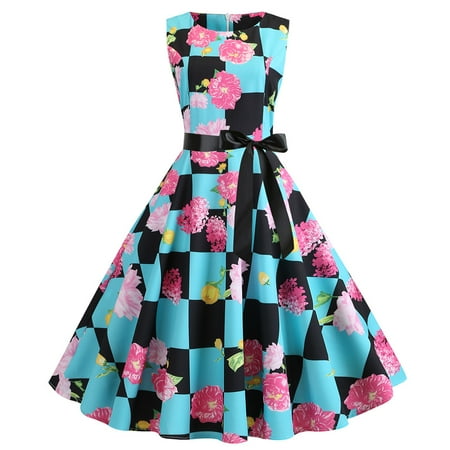 jsaierl Tea Party Dress for Women Vintage 1950s Retro Sleeveless Print Evening Party Prom Swing Dresses for women 2023
jsaierl Tea Party Dress for Women Vintage 1950s Retro Sleeveless Print Evening Party Prom Swing Dresses for women 2023