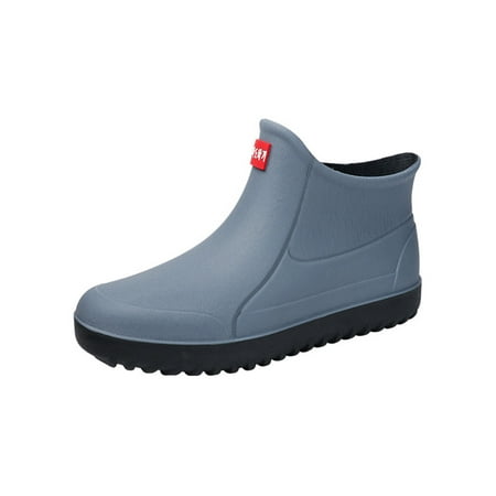 Rotosw Men s Rain Boots Outdoor Waterproof Boot Lightweight Garden Shoes Comfortable Slip Resistant Rainboot Work PVC Gray 7
Rotosw Men s Rain Boots Outdoor Waterproof Boot Lightweight Garden Shoes Comfortable Slip Resistant Rainboot Work PVC Gray 7
