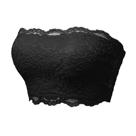 wendunide underwear women Ladies Seamless Tube Top Lace Beauty Back Chest Wrapping Underwear Tube Tops Black L
wendunide underwear women Ladies Seamless Tube Top Lace Beauty Back Chest Wrapping Underwear Tube Tops Black L