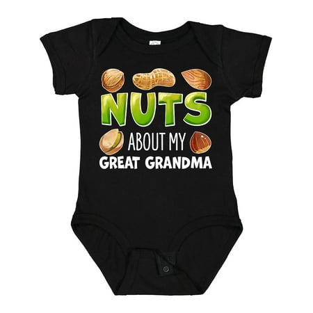 Inktastic Nuts About My Great Grandma Peanut Almond Pistachio Gift Baby Boy or Baby Girl Bodysuit
Inktastic Nuts About My Great Grandma Peanut Almond Pistachio Gift Baby Boy or Baby Girl Bodysuit
