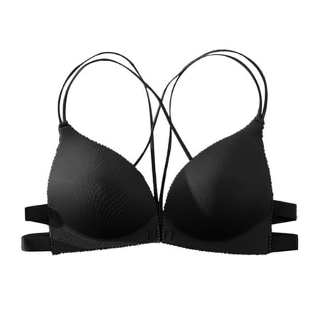 Cathalem Women Bras Wireless Women Wireless Bra Top Vest Breathable Chest Pad Wearing Sports Underwear U Sports Bra for Running Underwear Black Large
Cathalem Women Bras Wireless Women Wireless Bra Top Vest Breathable Chest Pad Wearing Sports Underwear U Sports Bra for Running Underwear Black Large