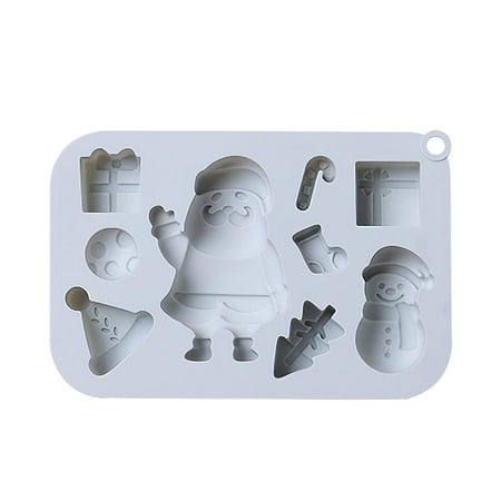 9-grid DIY Chocolate Biscuit Silicone Mold Heat-resistant Biscuit Silicone Mold High Elasticity Baking Mold with Christmas Tree Santa Claus Shape for Kitchen Baking
9-grid DIY Chocolate Biscuit Silicone Mold Heat-resistant Biscuit Silicone Mold High Elasticity Baking Mold with Christmas Tree Santa Claus Shape for Kitchen Baking