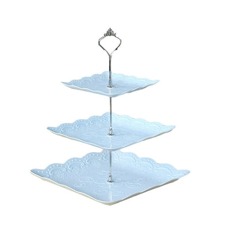 Clearance! Hmlai Three-Tier Cake Stand Three-Tier Fruit Plate Afternoon Tea Tray Blue Cake Stand Fruit Dried Stand Dessert Stand Dessert Fruit Stand Set Plastic Housekeeping and Organizers
Clearance! Hmlai Three-Tier Cake Stand Three-Tier Fruit Plate Afternoon Tea Tray Blue Cake Stand Fruit Dried Stand Dessert Stand Dessert Fruit Stand Set Plastic Housekeeping and Organizers
