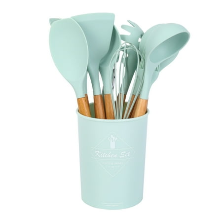 xtangh 12Pcs Kitchen Utensil Set Silicone Cooking Utensils Cooking Spatula Heat Resistant Tools With Wooden Handle For Nonstick Non Scratch Cookware
xtangh 12Pcs Kitchen Utensil Set Silicone Cooking Utensils Cooking Spatula Heat Resistant Tools With Wooden Handle For Nonstick Non Scratch Cookware