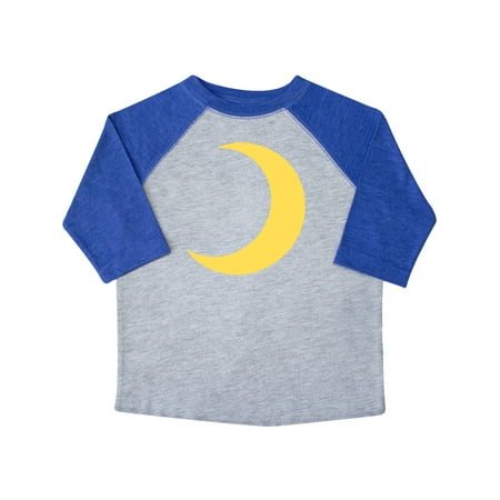 Inktastic Cute Yellow Moon Gift Toddler Boy or Toddler Girl T-Shirt