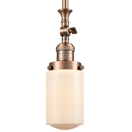 Innovations Lighting 206 Dover Dover 5 Wide Mini Rod Hung Adjustable Pendant - Copper
Innovations Lighting 206 Dover Dover 5 Wide Mini Rod Hung Adjustable Pendant - Copper