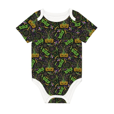 Coaee Carnival Mardi Gras3 for Soft Cotton Baby Short-Sleeve Bodysuit Baby Girls Boys Bodysuit Romper
Coaee Carnival Mardi Gras3 for Soft Cotton Baby Short-Sleeve Bodysuit Baby Girls Boys Bodysuit Romper