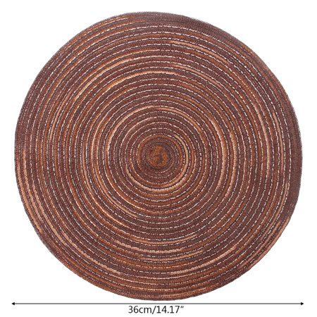 Woven Braided Round Placemats Heat Resistant Dining Table Mats Non-Slip Coaster
Woven Braided Round Placemats Heat Resistant Dining Table Mats Non-Slip Coaster