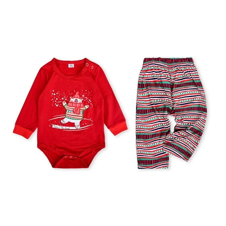 Matching Family Christmas Pajamas Fashionable Christmas Print Family European And American Pajamas Parent-child Suit Baby For Xmas Party
Matching Family Christmas Pajamas Fashionable Christmas Print Family European And American Pajamas Parent-child Suit Baby For Xmas Party