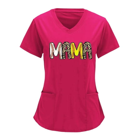 Women s Scrubs Top Print Short Sleeve V Neck Solid Shirts Blouse With Pocket Nurse Uniforms Women
Women s Scrubs Top Print Short Sleeve V Neck Solid Shirts Blouse With Pocket Nurse Uniforms Women